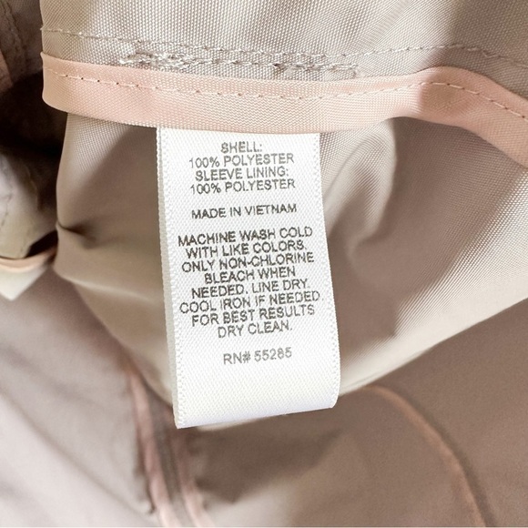 Express Gray Zip Up Anorak Windbreaker Rain Jacket sz Small - Picture 6 of 6